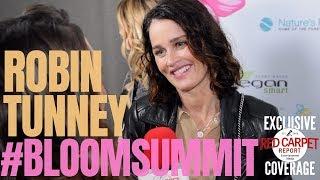 Robin Tunney interviewed at the 2nd Bloom Summit celebrity wellness & beauty retreat #BloomSummit