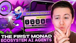 This AI Crypto Presale can 100X SOON!  First Monad Ecosystem AI Agents