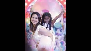 Sunny Leone daughter Nisha Kaur Weber 7th birthday  Celebration  #shorts #angelslife50k