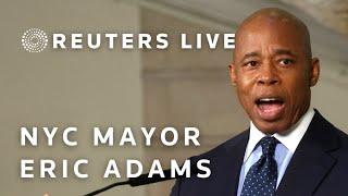 LIVE: NYC Mayor Eric Adams speaks after NYU protest arrests