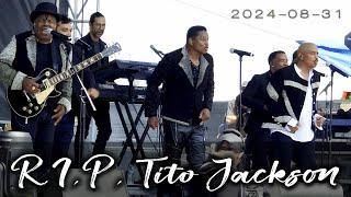 Tito Jackson's last USA show, Jackson 5 medley @ Fool in Love festival 2024-08-31