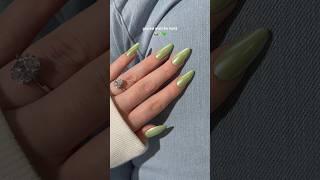 Glazed Matcha Nails  𝗣𝗿𝗼𝗱𝘂𝗰𝘁𝘀 𝗳𝗿𝗼𝗺 𝗴𝗲𝗹𝗶𝗽𝗼𝘁𝗶𝗼𝗻.𝗰𝗼𝗺  #nails #nailart