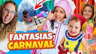 BELLA E LUCCA BRINCAM MUITO COM FANTASIAS DE CARNAVAL - FAMÍLIA BELLA E LUCCA SHOW