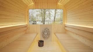 Luna 2.3 x 2.4 m | Outdoor sauna