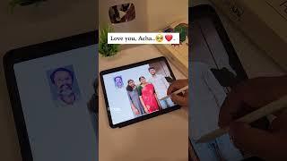 Most emotional picture  | Digital Merge | Family Photo Merge #shorts #ashortsaday #art #merge