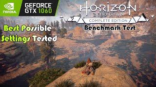 GTX 1060 ~ Horizon Zero Dawn Complete Edition Benchmark Test | Best Possible Settings Tested