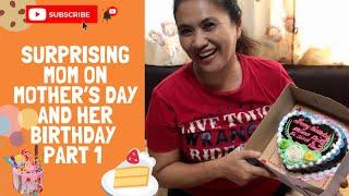 SURPRISING MOM ON MOTHER’S DAY AND HER BIRTHDAY PART 1 | AIZ SCOOP