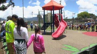 Community rebuilds Wahiawa playground after arson destroyed it