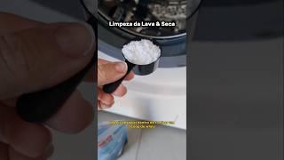 Limpeza simples da lava & seca