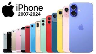 Evolution of iPhone 2007 to 2024 | 4K