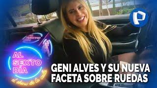 Geni Alves y su nueva faceta sobre ruedas