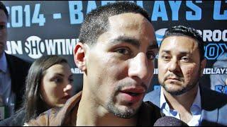 Danny Garcia & Golden Boy VS. The Media after the Rod Salka fight...HEATED!!!