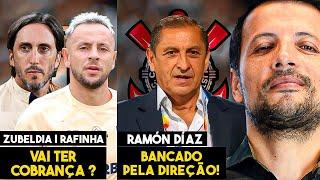 BASTIDORES: HAVERÁ COBRANÇA NO SÃO PAULO? O QUE PENSA A DIRETORIA DO CORINTHIANS SOBRE RAMON DÍAZ?