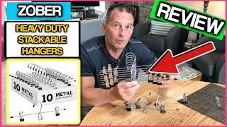Heavy Duty Add On Metal Skirt Hangers with Clips