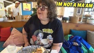 Andy Milonakis Gets Mistaken For a Woman by His Waiter