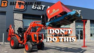 Loader Safety Tips | The Do's And Don'ts