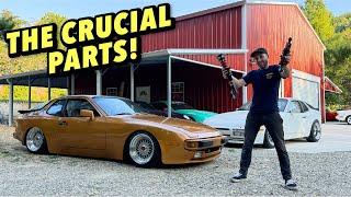 The Formula To BOLT-ON COILOVERS For EARLY Porsche 944!