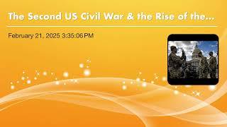 The Second US Civil War 2142 - 2145!