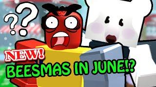 Onett just dropped Beesmas in June... (New Code) | Roblox Bee Swarm Simulator