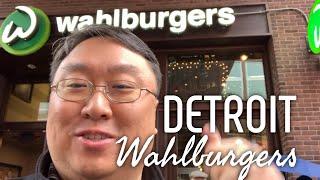 Wahlburgers Burger Restaurant in Greektown, Detroit, Michigan