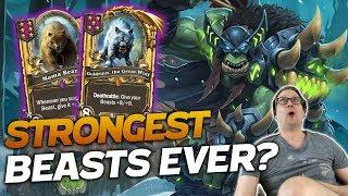 The Absolute STRONGEST BEAST GAME EVER! | Hearthstone Battlegrounds | Savjz