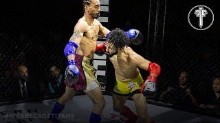 Cage Titans 55 | WILD KICKBOXING FIGHT! Julian "Jiggy" Connerton Vs Anthony Scott