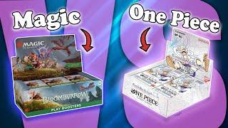 Let's Compare Value. Bloomburrow VS One Piece TCG