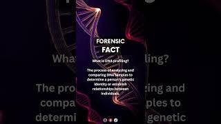 What is DNA profiling? | #forensicscience #forensics