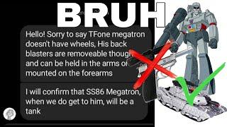 LOL! We Shouldn't Be Surprised By This With SS86 Megatron!!!