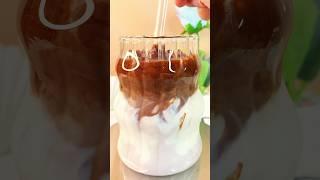 Let’s make a cocoa berry yogurt #homecafe #homecafevideo #homecafeindonesia #chocolate #recipe