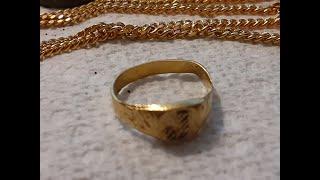 Beach Metal Detecting New Hampshire 2 gold found along with old coins!