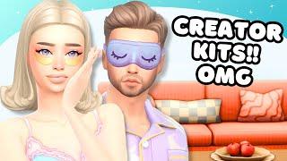 WE HAVE CREATOR KITS FOR THE SIMS 4??? (Cozy Kitsch & Sweet Slumber Party kit review)