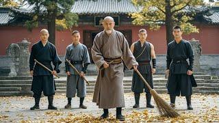 Kung Fu Film!The Shaolin sweeping monk has peerless martial arts  and defeats 5 top martial artists!