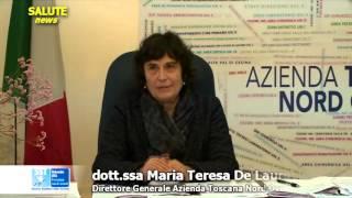 Intervista De Lauretis su “Nuova USL Toscana Nord Ovest” – Salute News Puntata 11/2015