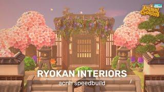 Decorating the Inside of the Ryokan | Animal Crossing: New Horizons Speedbuild