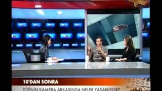 Ezgi Asaroğlu ve Ali Atay (Leyla ile Mecnun) 10'dan Sonra Programında (30.12.10 @ TRT Haber)