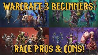 Warcraft 3 Beginners: All Races PROS and CONS!