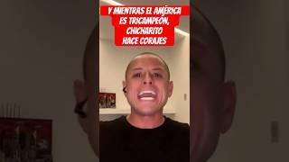 EXPLOTÓ ‘CHICHARITO’ HERNÁNDEZ  Y el #america celebrando TRICAMPEONATOS #chivas #kingsleague