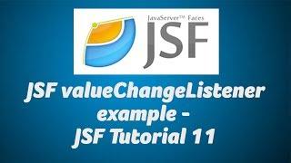 JSF valueChangeListener example - JSF Tutorial 11
