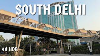 South Delhi Tour | Nehru Place | Select CityWalk | PVR Saket | Apple Store | 4K HDR | Vlog | India