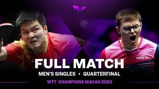 FULL MATCH | Alexis LEBRUN vs FAN Zhendong | MS QF | #WTTMacao 2023