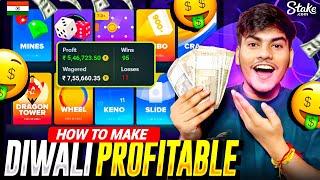 This Is My Biggest Profit In Stake | Stake All In Challenge  | Stake Strategy | Stake Low Balance