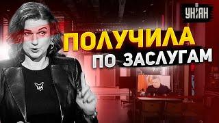 Догавкалась: Бешеная Витязева унюхала конец режима. Путинистка получила по заслугам