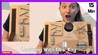 Learning With Mrs. Kay, Toddler Learning Video, Numbers, Shapes, Patterns, and More