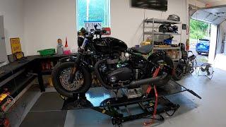 Triumph bobber black custom build series! The Break Down!!