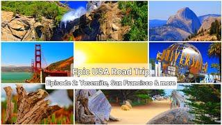 USA Road Trip | Episode 2 | Yosemite, San Francisco & Coastal Drive #usa #roadtrip #travel #scenic