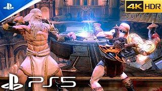 Kratos vs Zeus | GOD OF WAR 3 REMASTERED (PS5) | ULTRA High Graphics Gameplay [4K 60FPS]