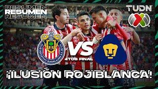 RESUMEN | Chivas vs Pumas | 4tos Final IDA - AP2023 | TUDN