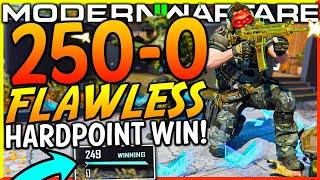 MODERN WARFARE 2 - "FLAWLESS 250-0 HARDPOINT WIN!" - Team Challenge #1! (MW2 FLAWLESS HARDPOINT WIN)