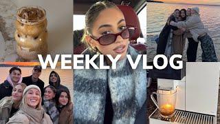 WEEKLY VLOG  new coffee machine, sunset dinner w/ friends, events in nyc, gym & more!